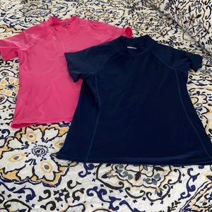 Girls - Swim rash guards/swim shirts